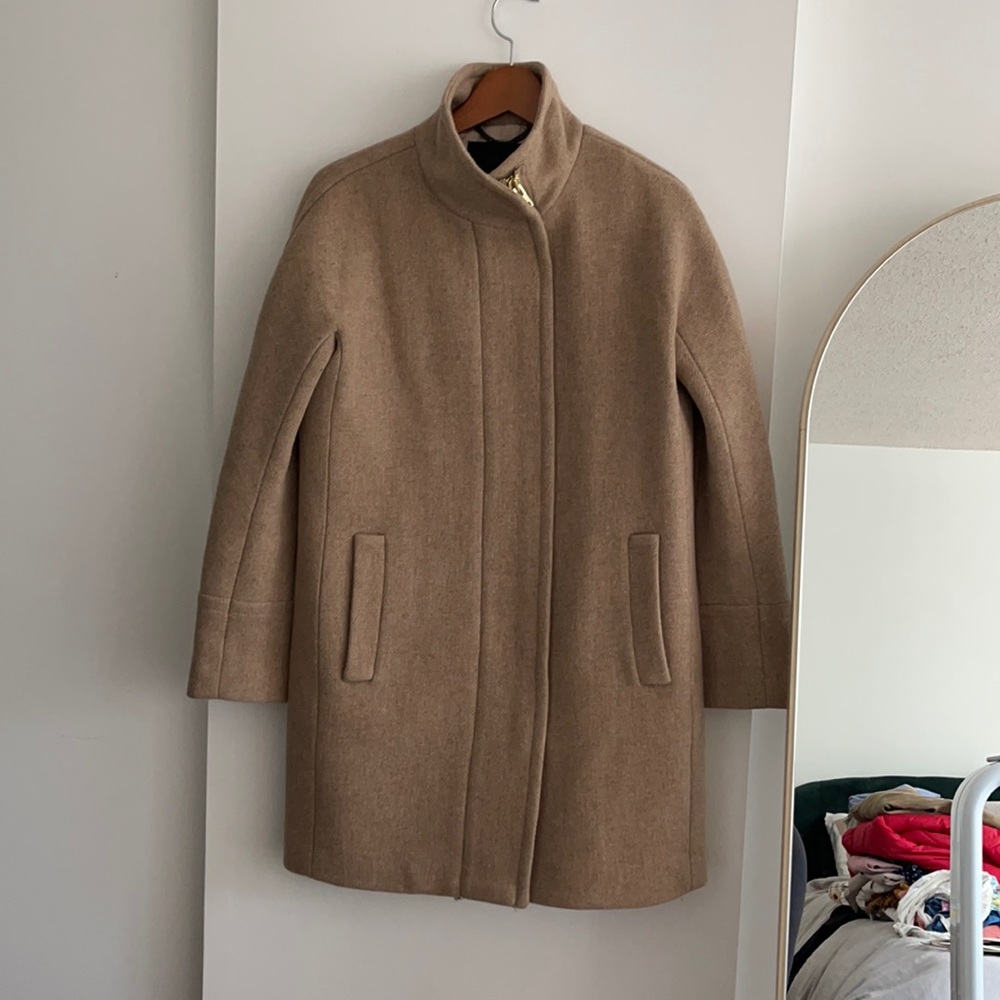 JCrew Women’s Wool Cocoon Coat